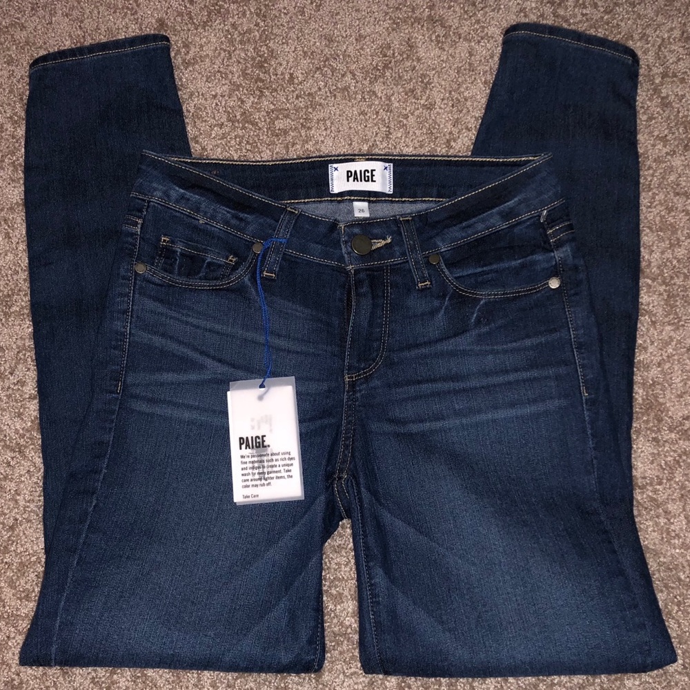 NWT Paige Verdugo Ankle Jeans